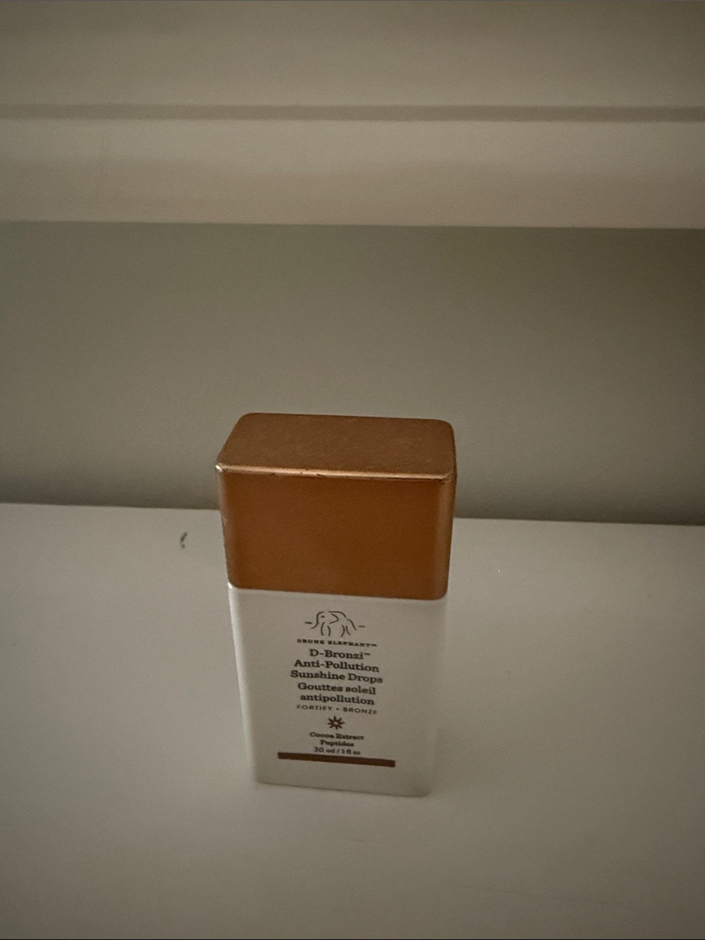 Dr. Barbara Sturm Bronzing Drops Bottle - White & Bronze Cap